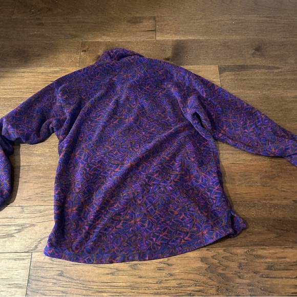 Brooks Purple Fleece Quarter-Zip Top - Picture 3 of 6